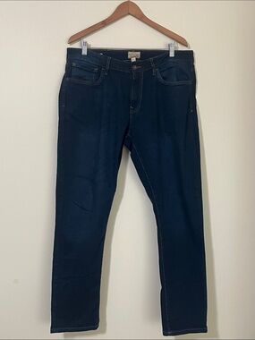 Weatherproof Men's Navy Slim Straight Jeans